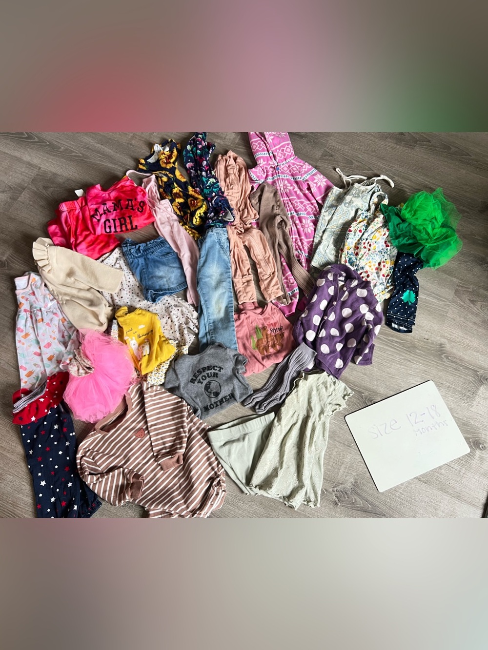 Clothing bundle 12-18 months